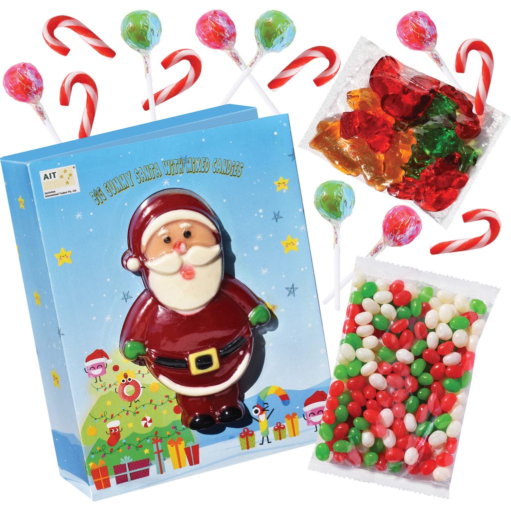 Mega Gummy Santa x 6 Lollies 4 U