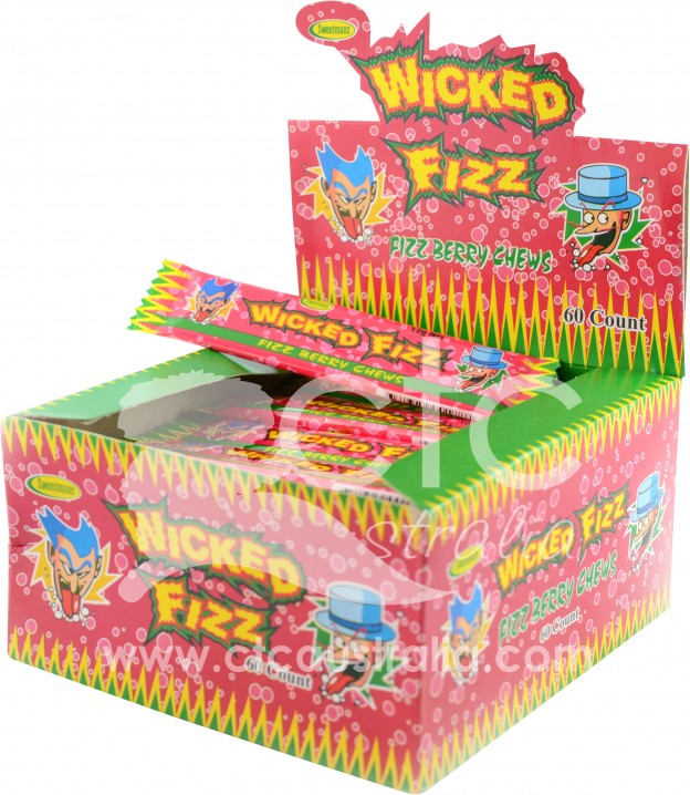 Wicked Fizz Strawberry – Lollies 4 U