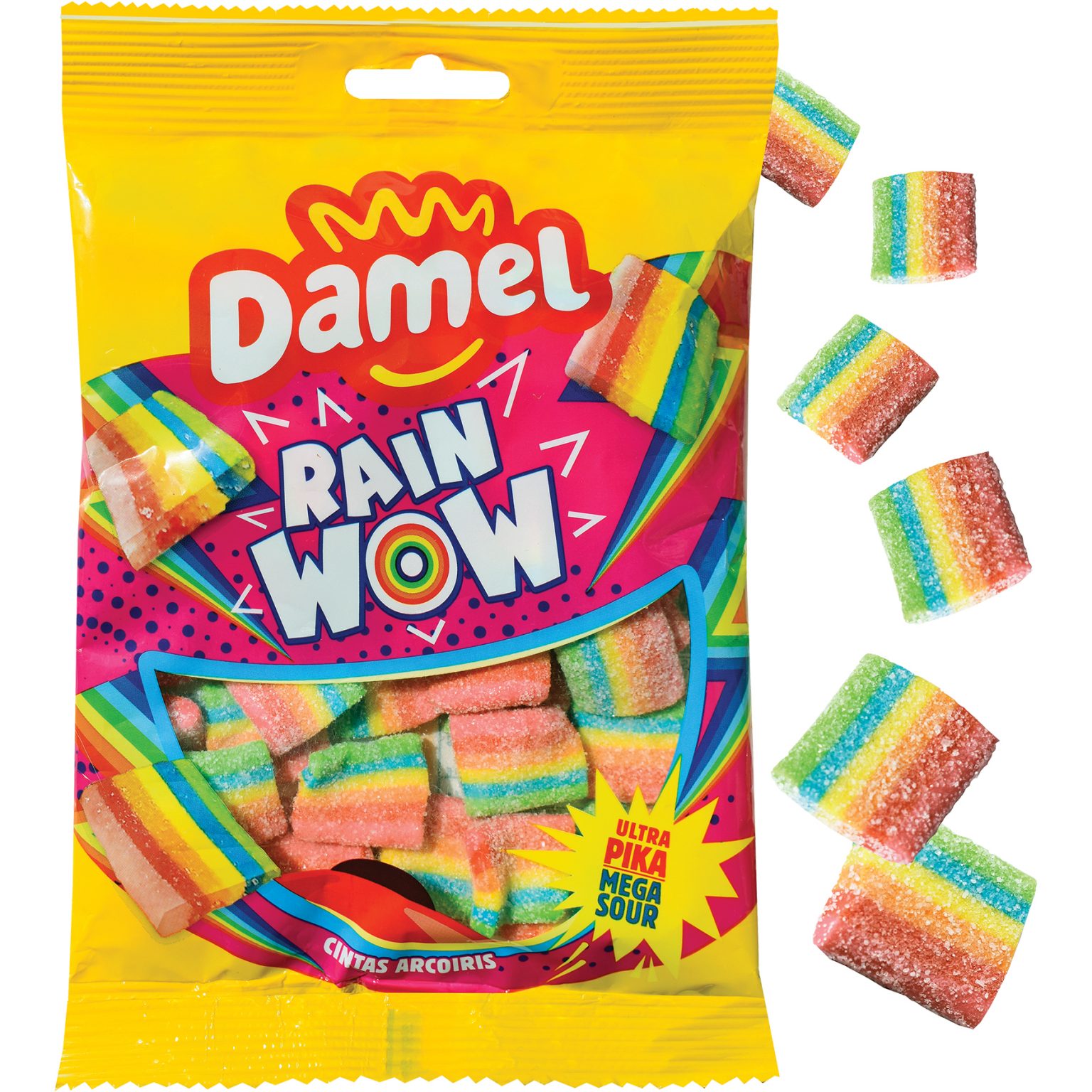 Damel Sour Belt Bites Lollies 4 U