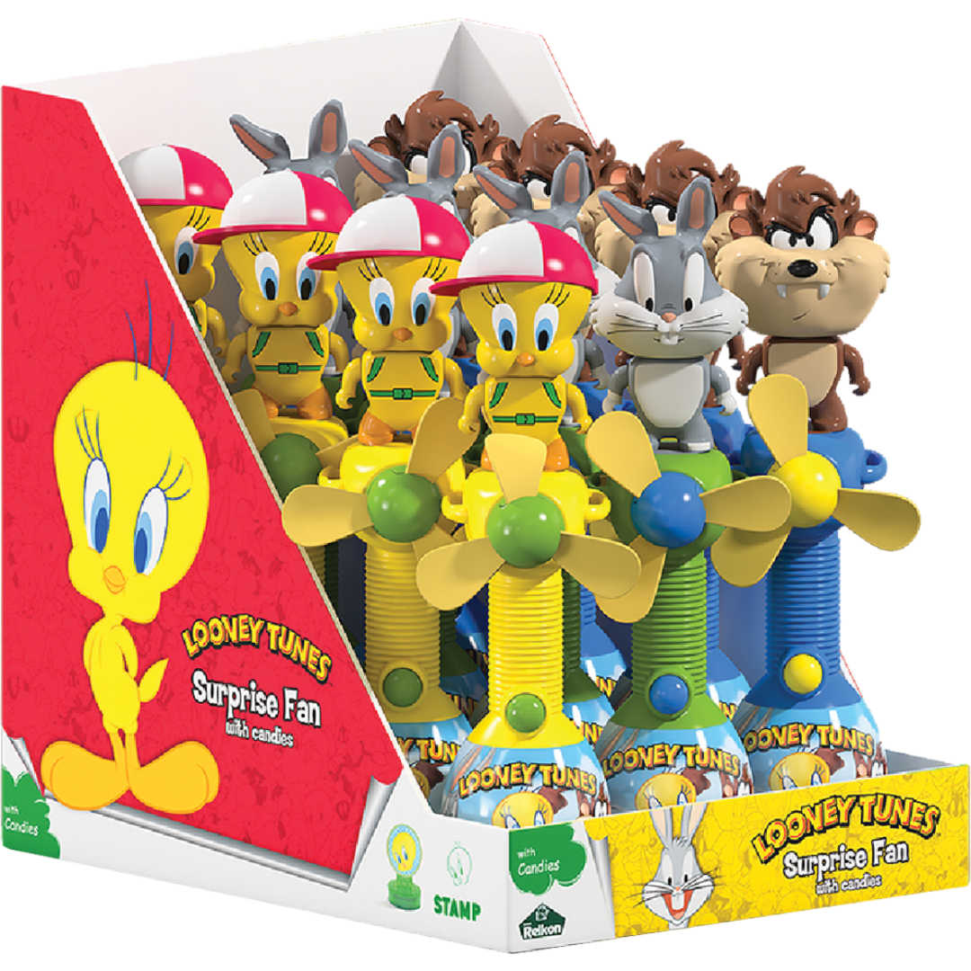 Surprise And Fan Looney Tunes Lollies 4 U